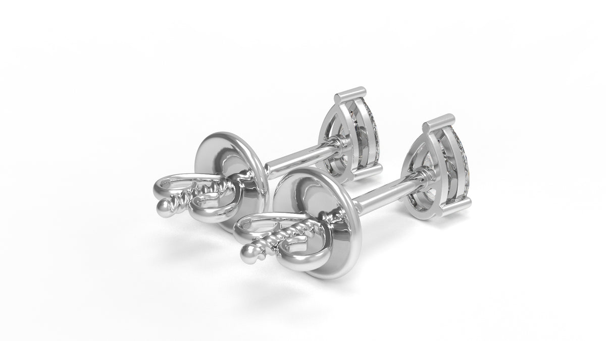 0.78 CTW Lab-Grown Diamond Stud Earrings