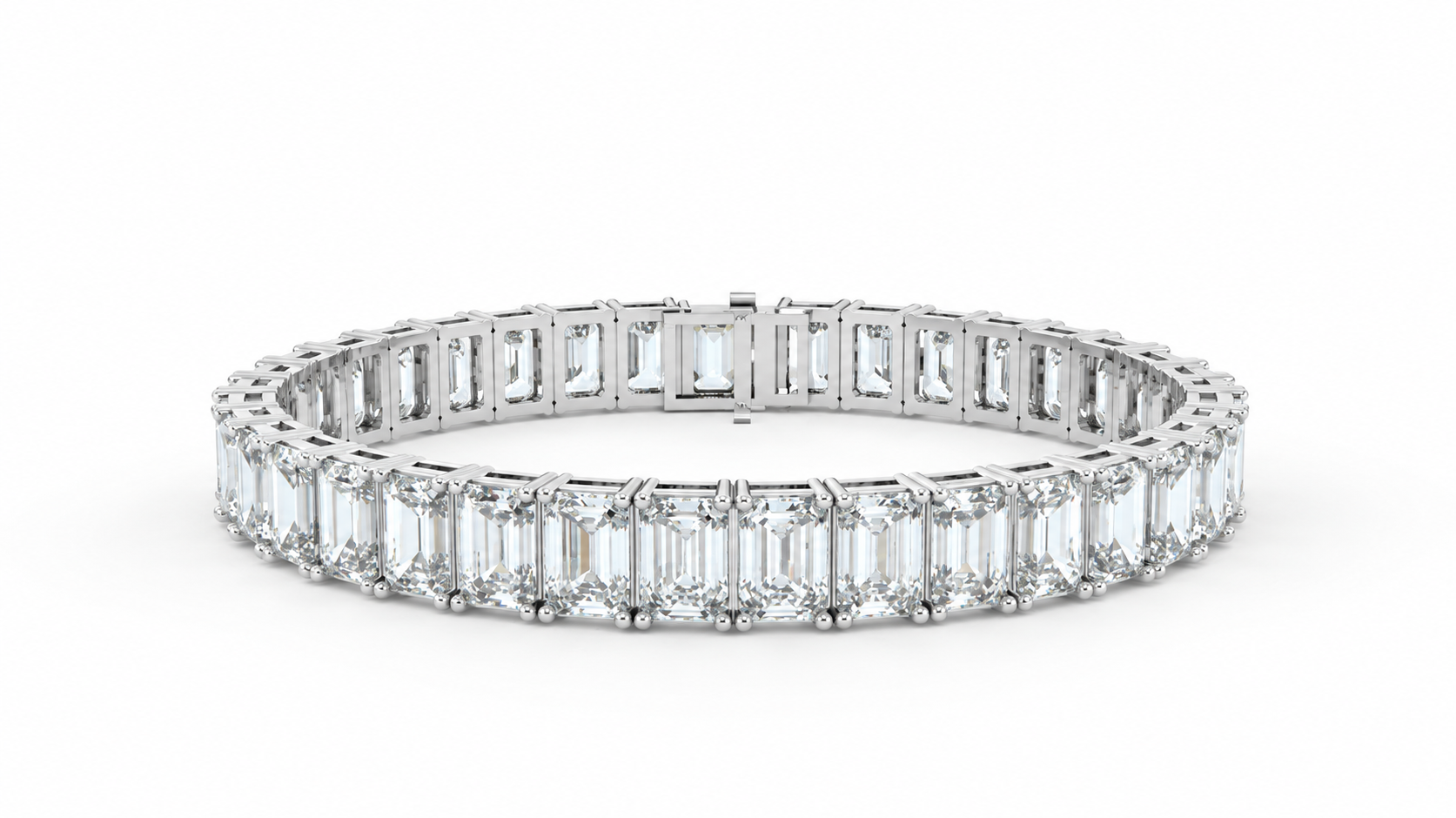 24.79 CTW Diamond Tennis Bracelet