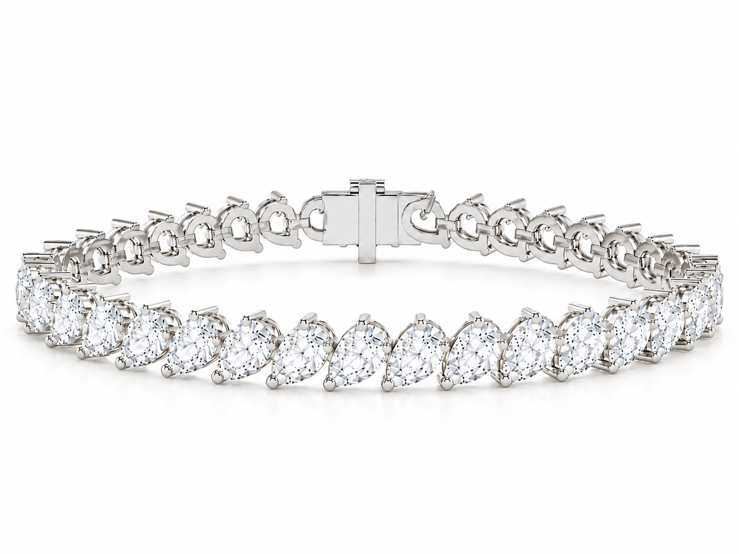 9.60 CTW Diamond Tennis Bracelet