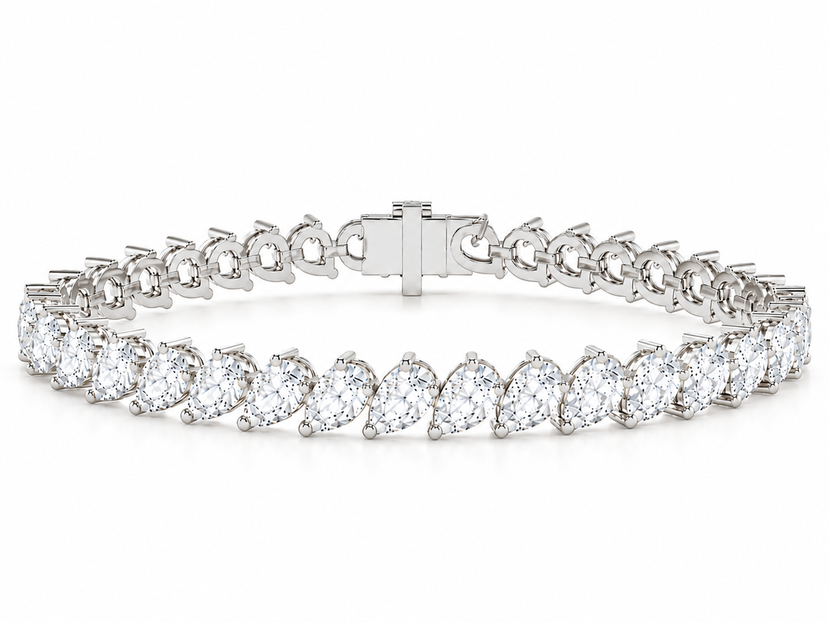 9.60 CTW Diamond Tennis Bracelet