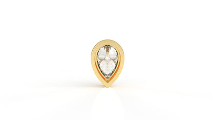 2.00 CTW Pear Shaped Diamond Solitaire Pendant