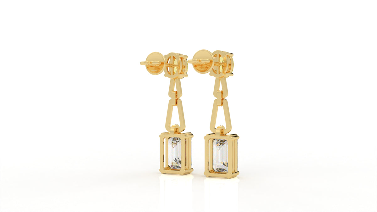12.35 CTW Diamond Drop Earring