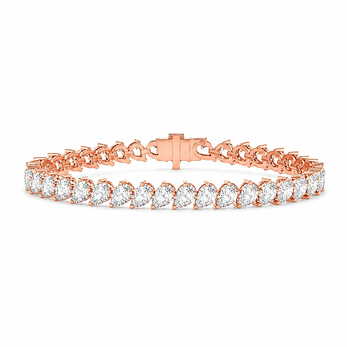 9.60 CTW Diamond Tennis Bracelet1