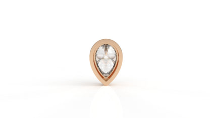 2.00 CTW Pear Shaped Diamond Solitaire Pendant