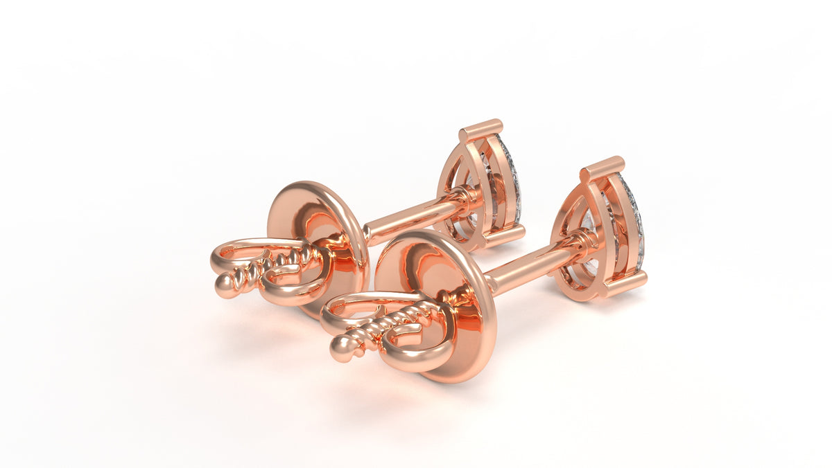 0.78 CTW Lab-Grown Diamond Stud Earrings