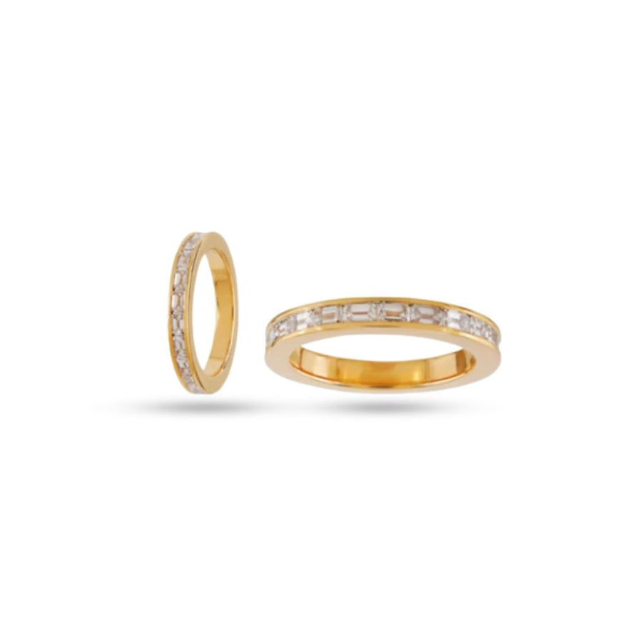 Baguette Diamond Wedding Band – 1.83CT Lab Grown Channel Set Ring