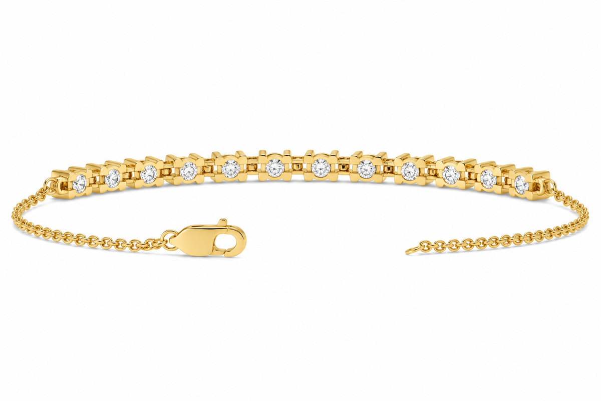 Everyday Luxe Diamond Tennis Bracelet – 1.35 CTW-3