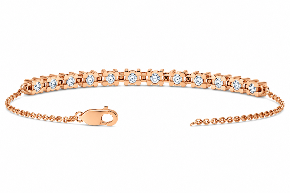 Everyday Luxe Diamond Tennis Bracelet – 1.35 CTW-4