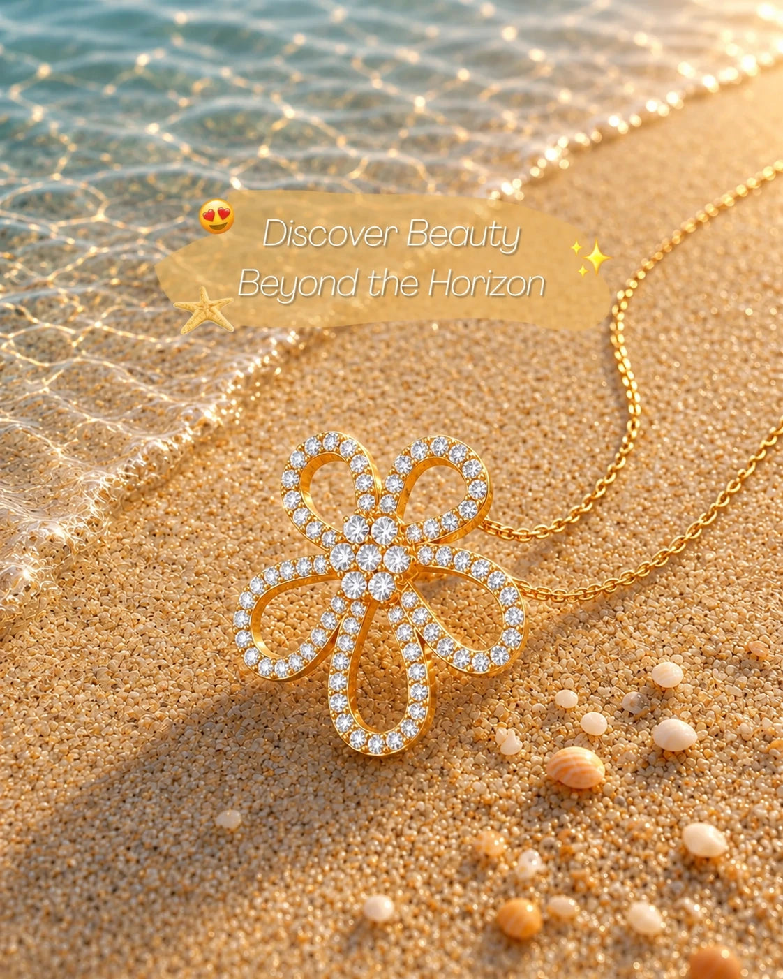 Floral Diamond Pendant Necklace – 0.94 CTW White Gold 