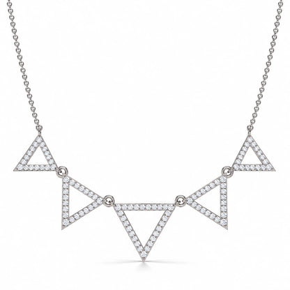 Geometric_Diamond_Station_Necklace_1.09_CTW_White_Gold_Half Chain
