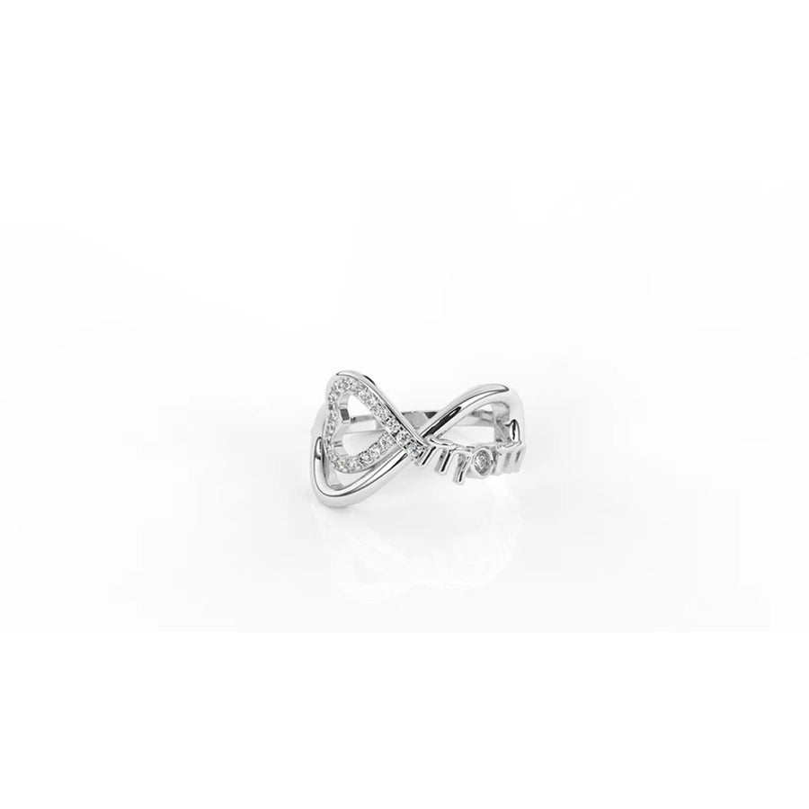 Infinity Twist Diamond Ring