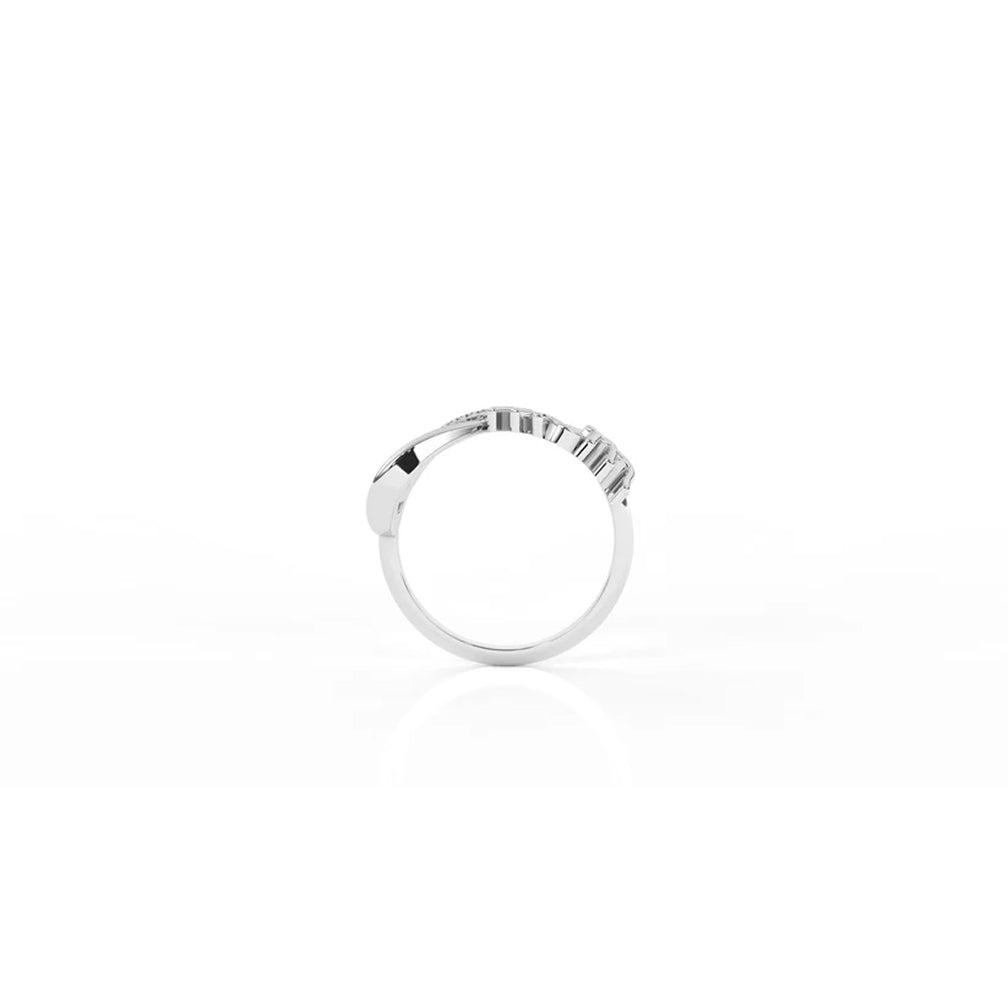 Infinity Twist Diamond Ring