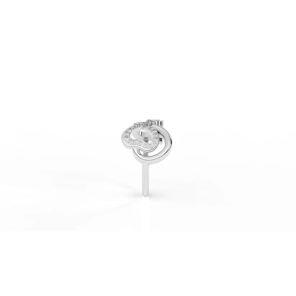 Infinity Twist Diamond Ring