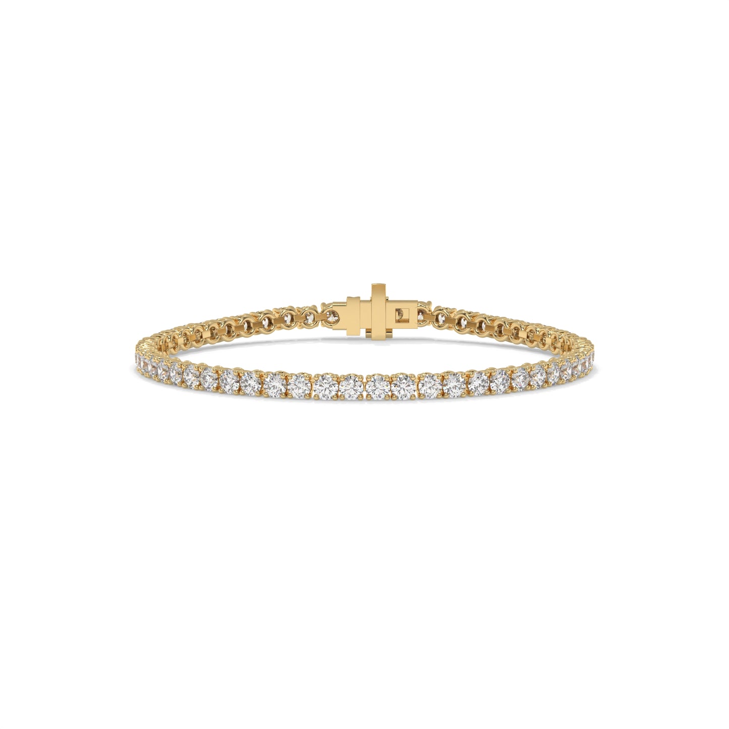 Gold bracelet with diamonds GLAM NYC