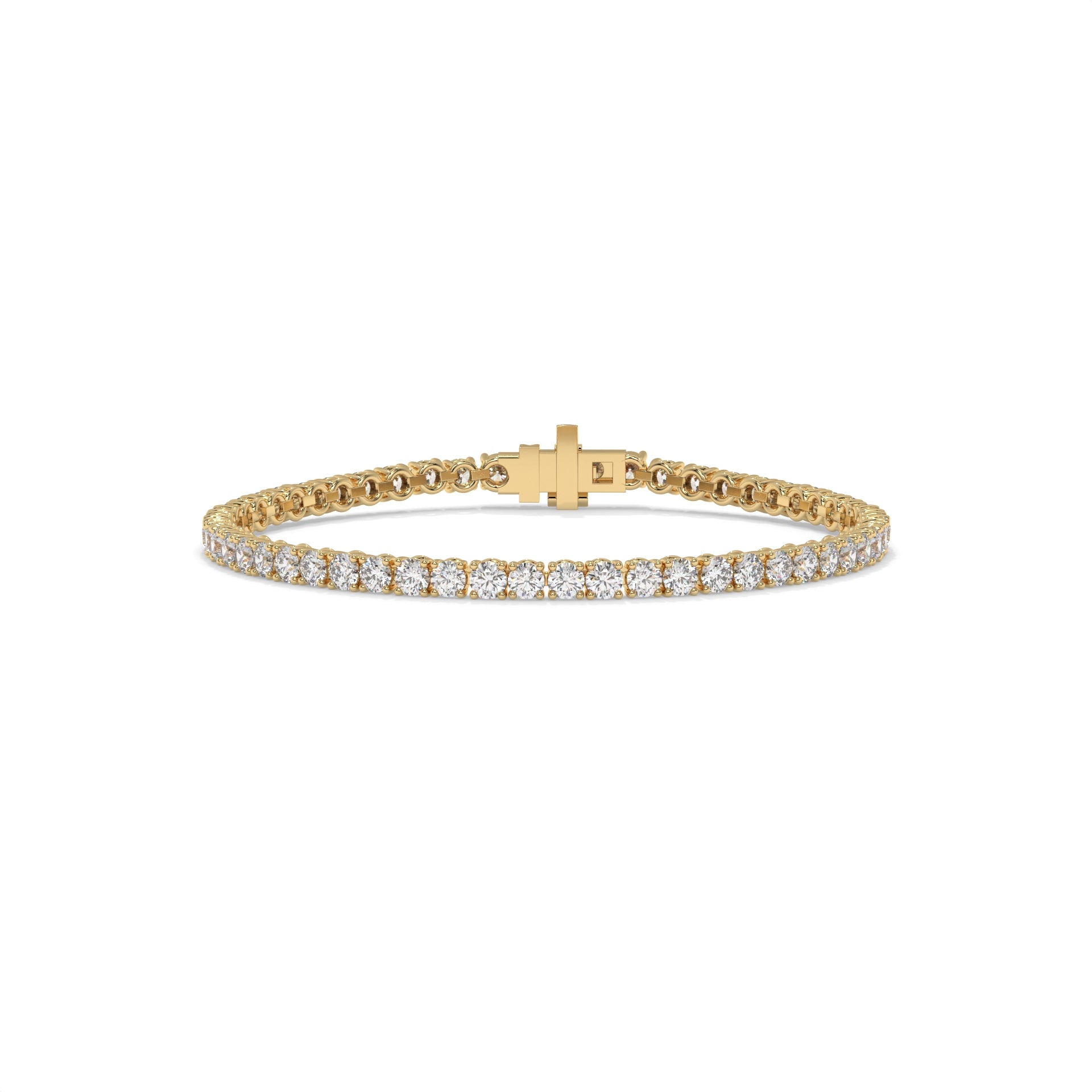 Gold bracelet with diamonds GLAM NYC