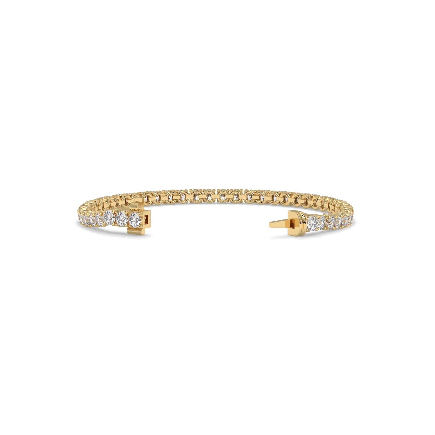Gold bracelet with diamonds GLAM NYC