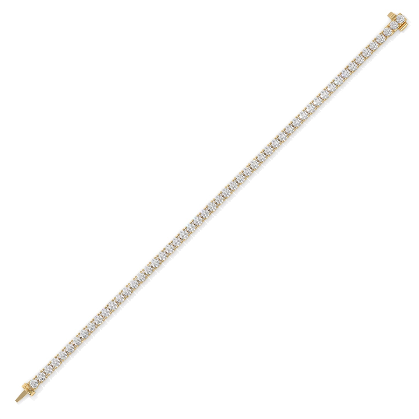 Gold bracelet with diamonds GLAM NYC