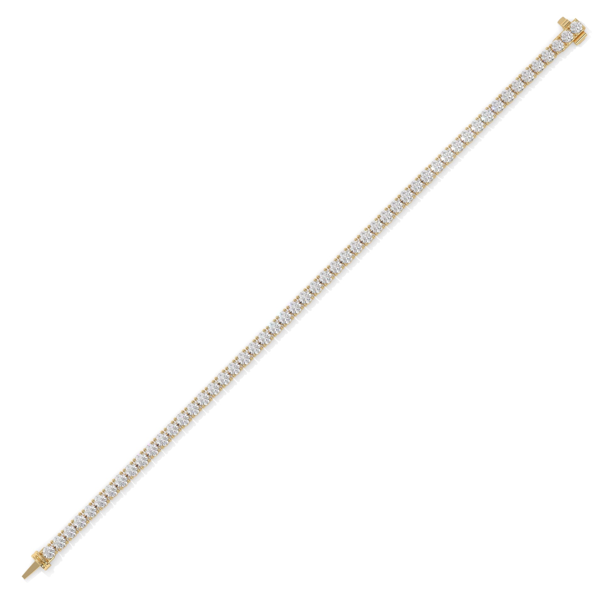 Gold bracelet with diamonds GLAM NYC
