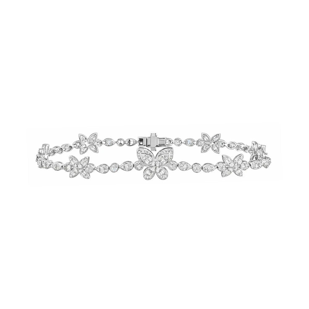 Lab Grown Diamond Butterfly Bracelet