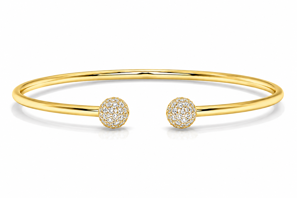 Open Cuff Diamond Bracelet – 0.47 CTW-1