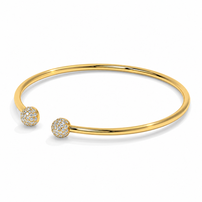 Open Cuff Diamond Bracelet – 0.47 CTW-3