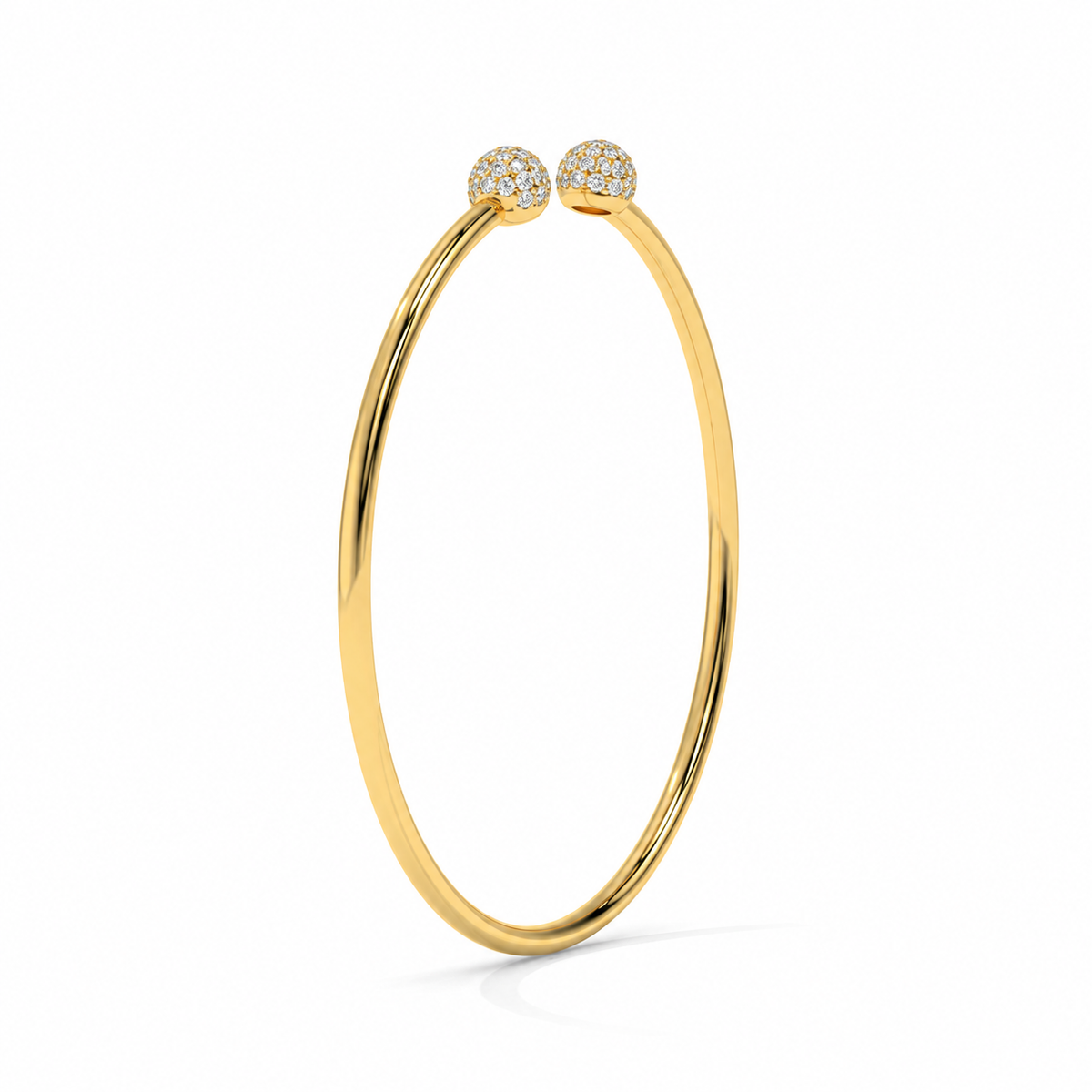 Open Cuff Diamond Bracelet – 0.47 CTW-6