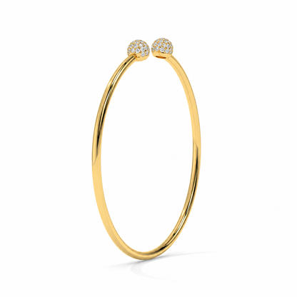 Open Cuff Diamond Bracelet – 0.47 CTW-6