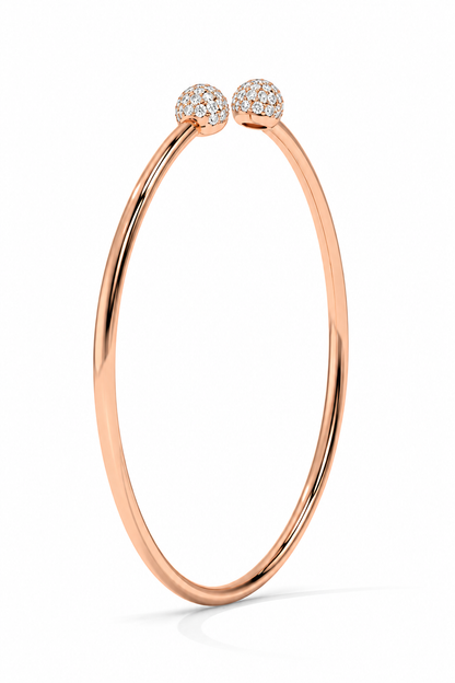 Open Cuff Diamond Bracelet – 0.47 CTW-8