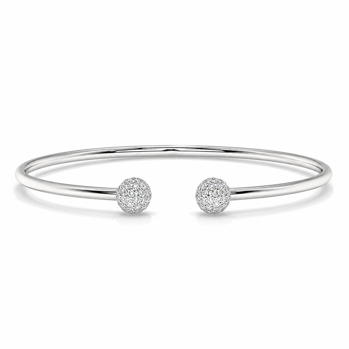 Open Cuff Diamond Bracelet – 0.47 CTW