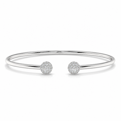 Open Cuff Diamond Bracelet – 0.47 CTW