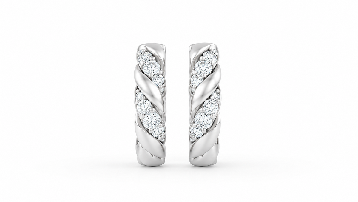 Minimal Bar Drop Earrings - 1.31