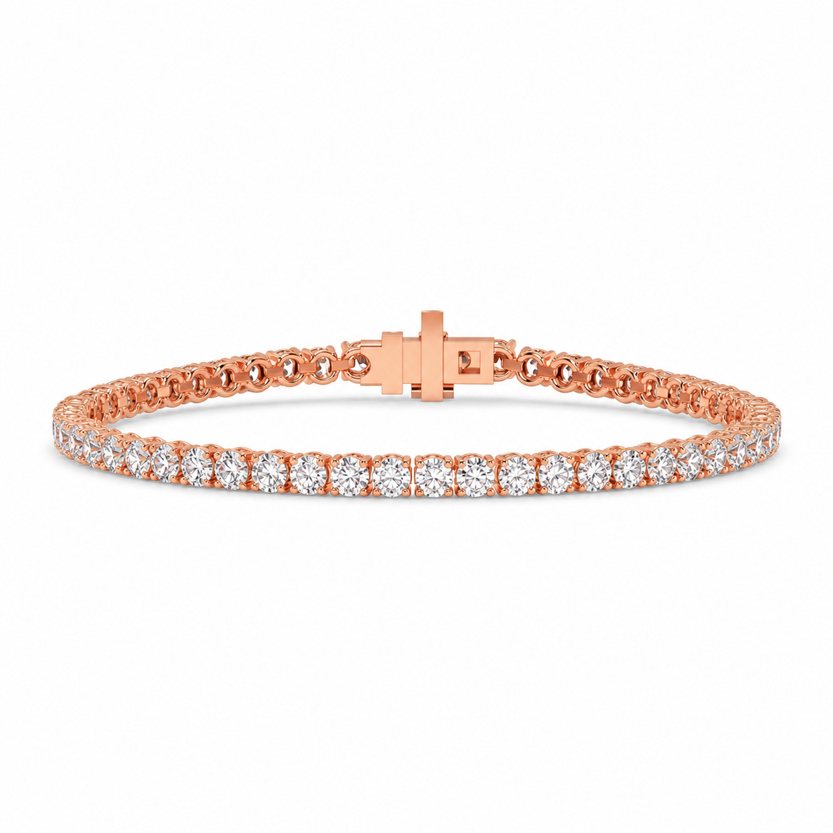 3mm Diamond Tennis Bracelet - 5.00 CTW