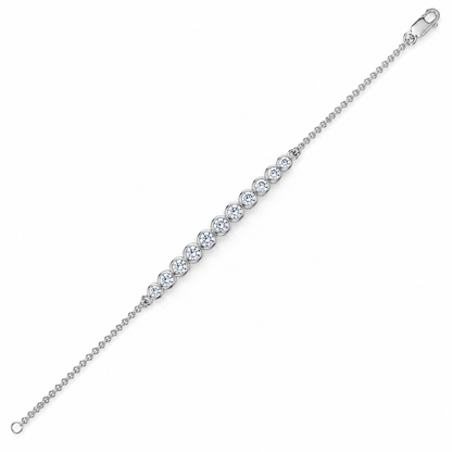 0.25 CTW Diamond Bar Bracelet