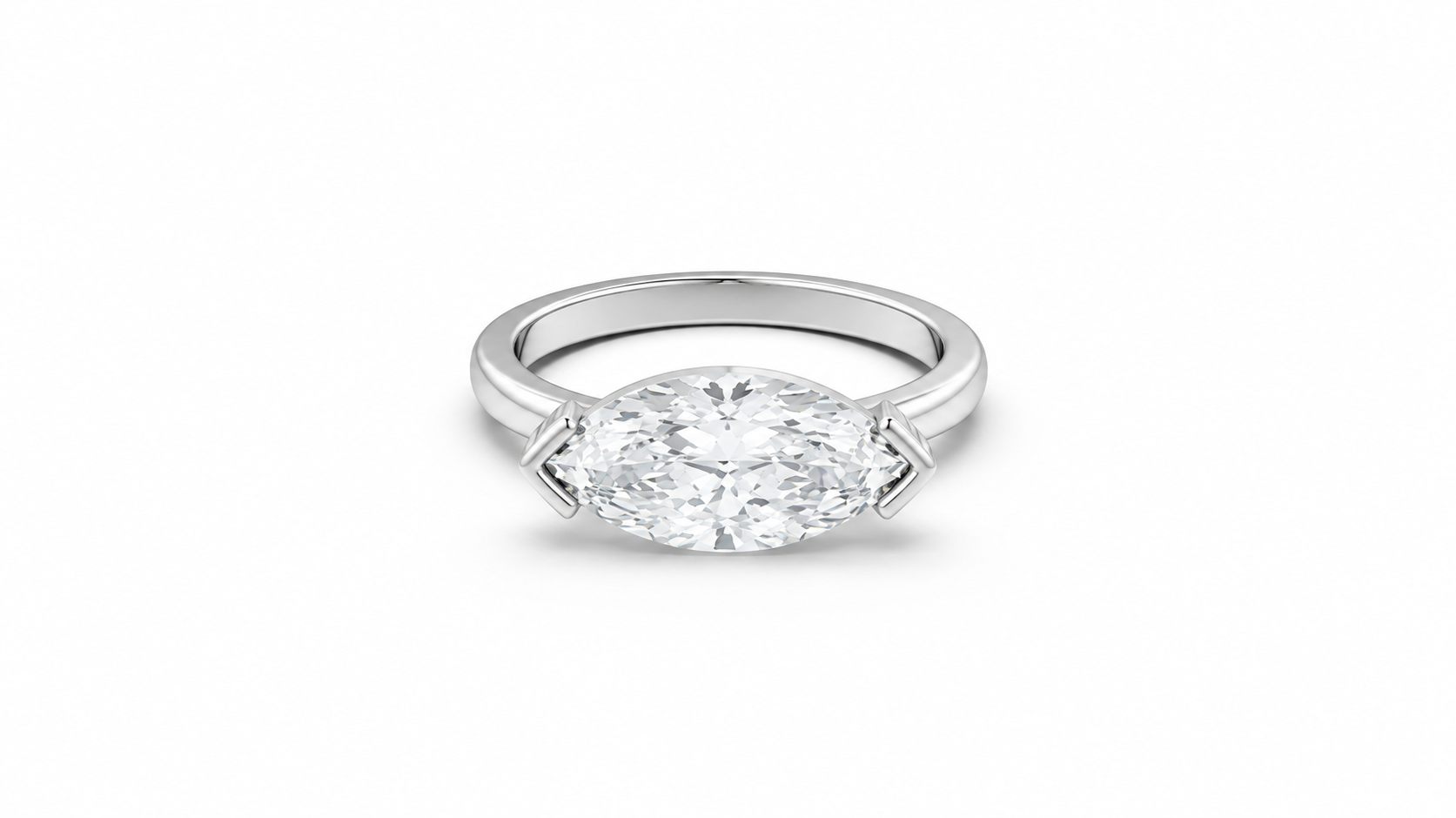 3.00 CTW Marquise Diamond Engagement Ring