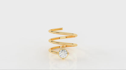 0.75-ctw-diamond-spiral-wrap-ring-Video