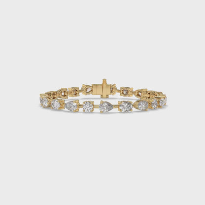 6.58 CTW Classic Diamond Tennis Bracelet-3