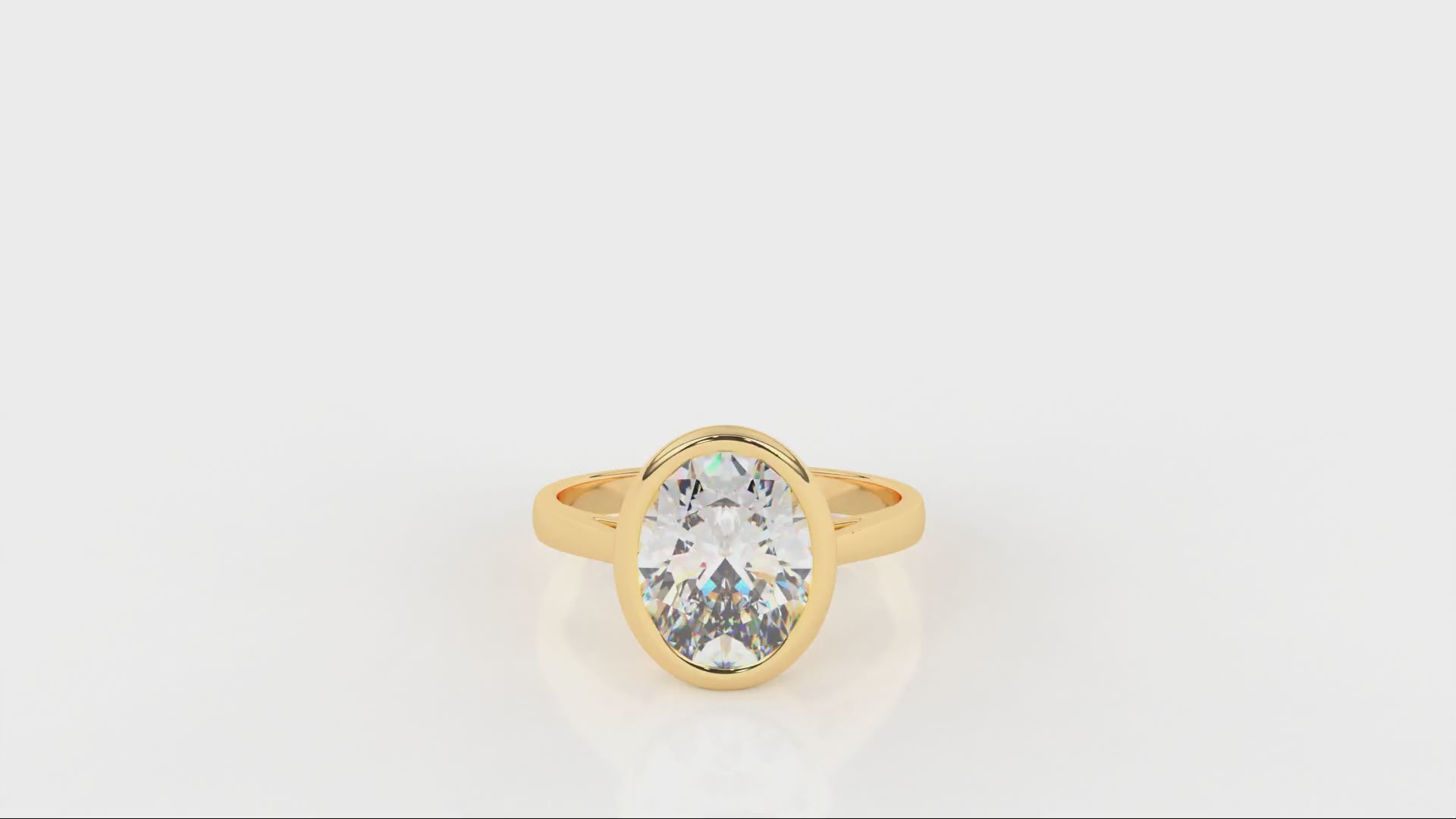 2.5 CTW Oval Cut Diamond Halo Engagement Ring Video