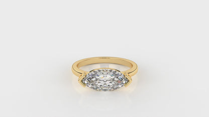 3.00 CTW Marquise Diamond Engagement Ring - Video