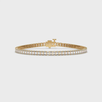 6.24 CTW Lab-Grown Diamond Tennis Bracelet – 3.2MM-9