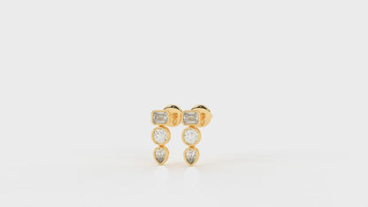 1.19 CTW Lab-Grown Diamond Drop Earrings - Video
