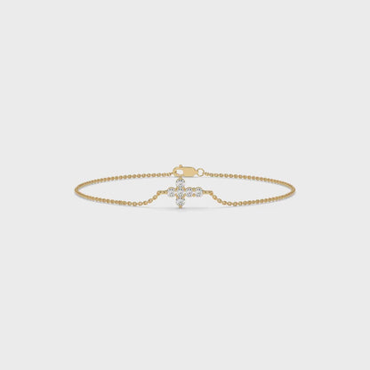 0.20 CTW Lab-Grown Diamond Minimal Bracelet-9