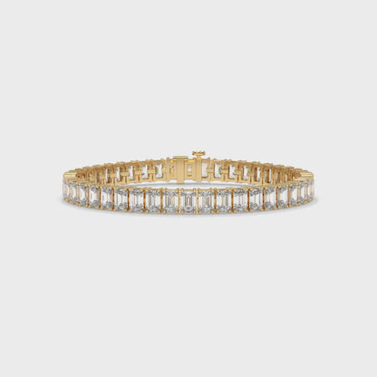 18.40 CTW Lab-Grown Diamond Tennis Bracelet – 5.2MM-10