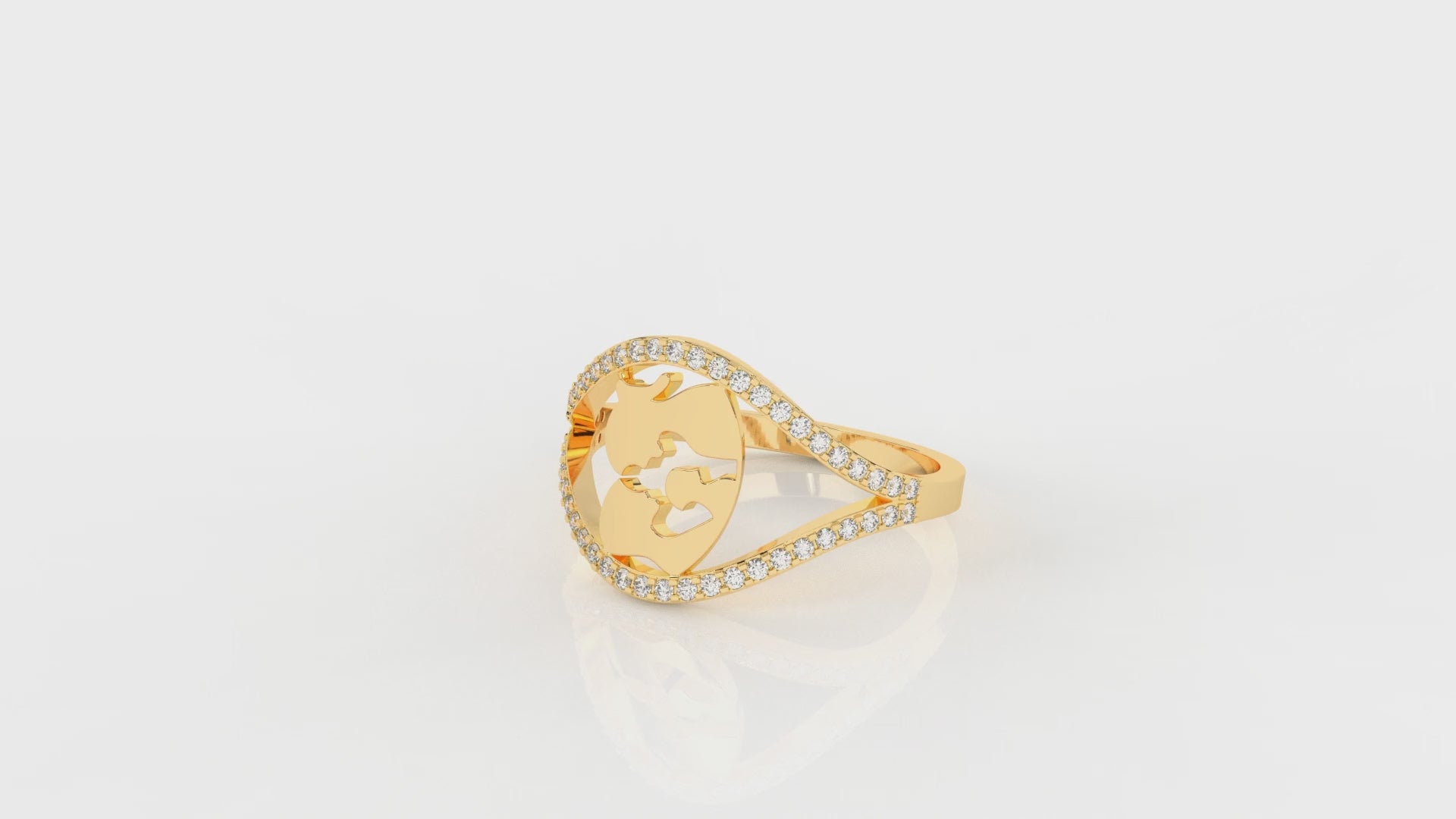 Diamond Mother’s Day Dove Ring – 0.24 CT | Sterling Silver