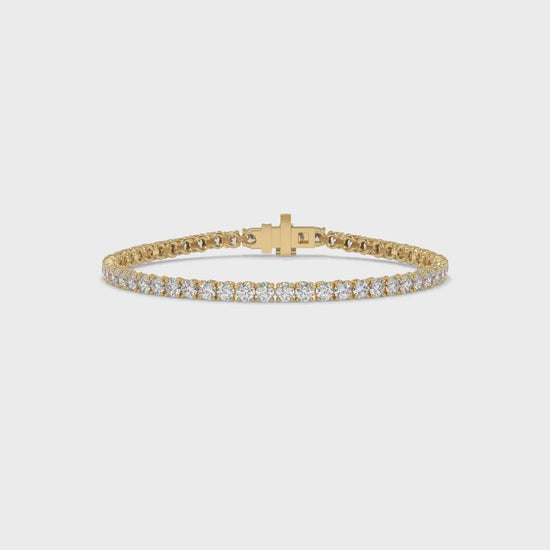 Diamond and gold bracelet GLAM NYC