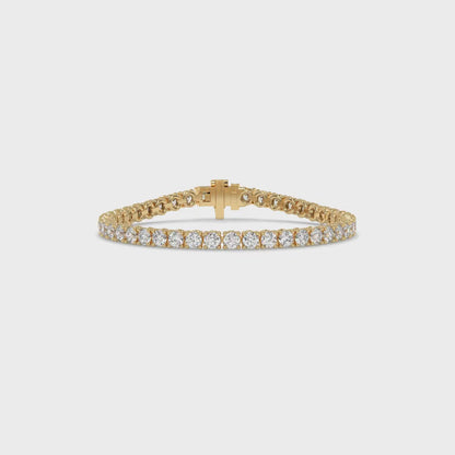 4.20 CTW Chevron Diamond Bangle Bracelet-7