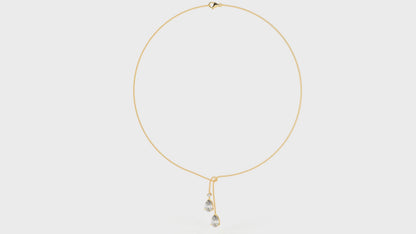 4.11-ctw-pear-cut-diamond-lariat-necklace-video